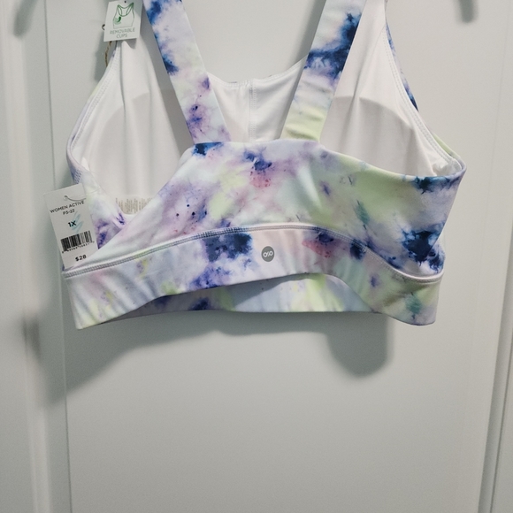 Tie dye athletic sports bra sx 1X - Picture 5 of 6